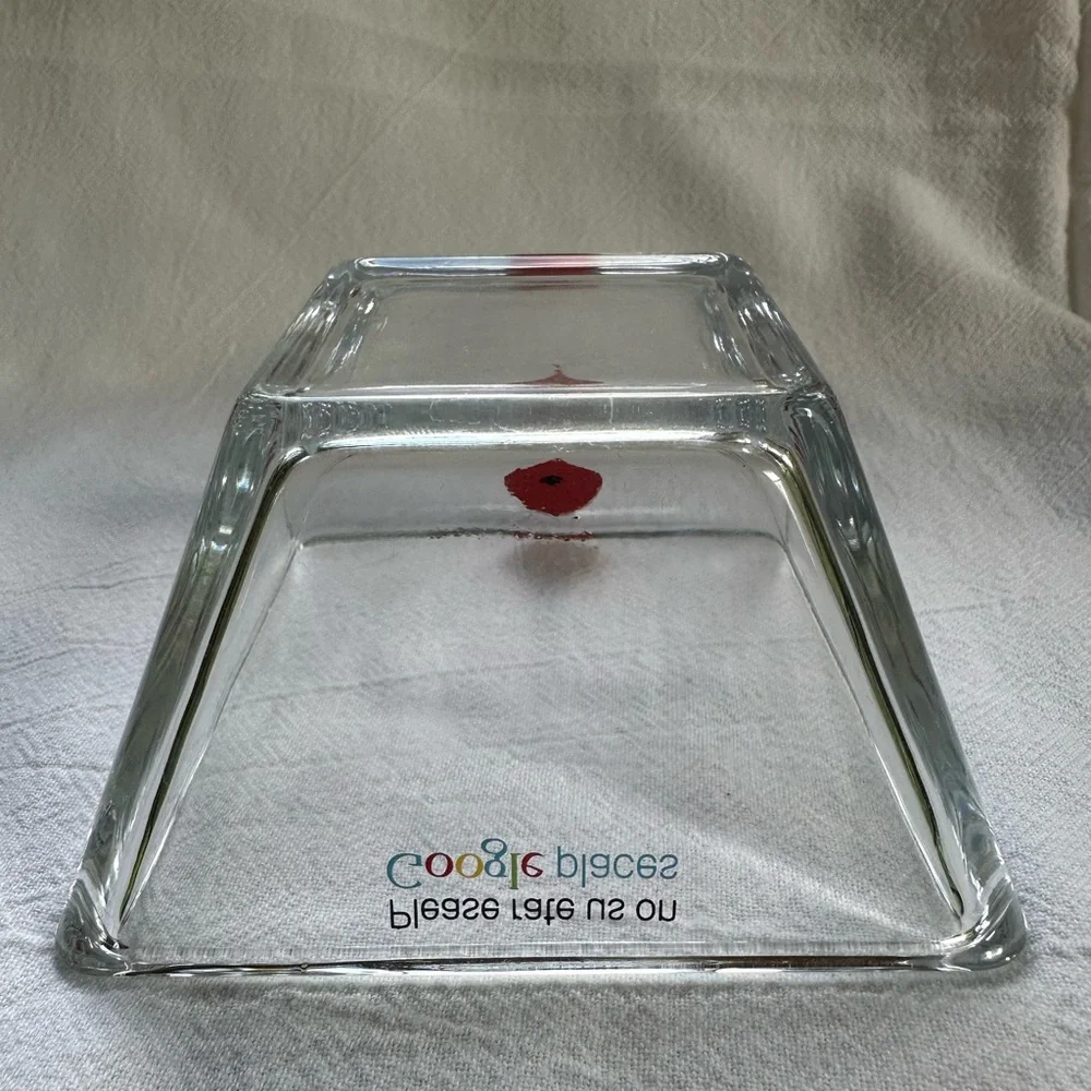Rare “Please Rate Us On Google Places” Google Maps Pin Nibbles/Paperclips Bowl